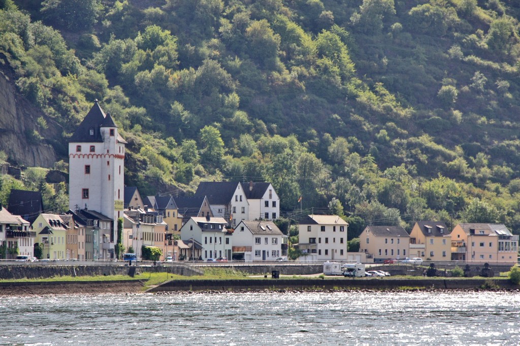 Foto: Vista del pueblo - St. Goarshausen (Rhineland-Palatinate), Alemania