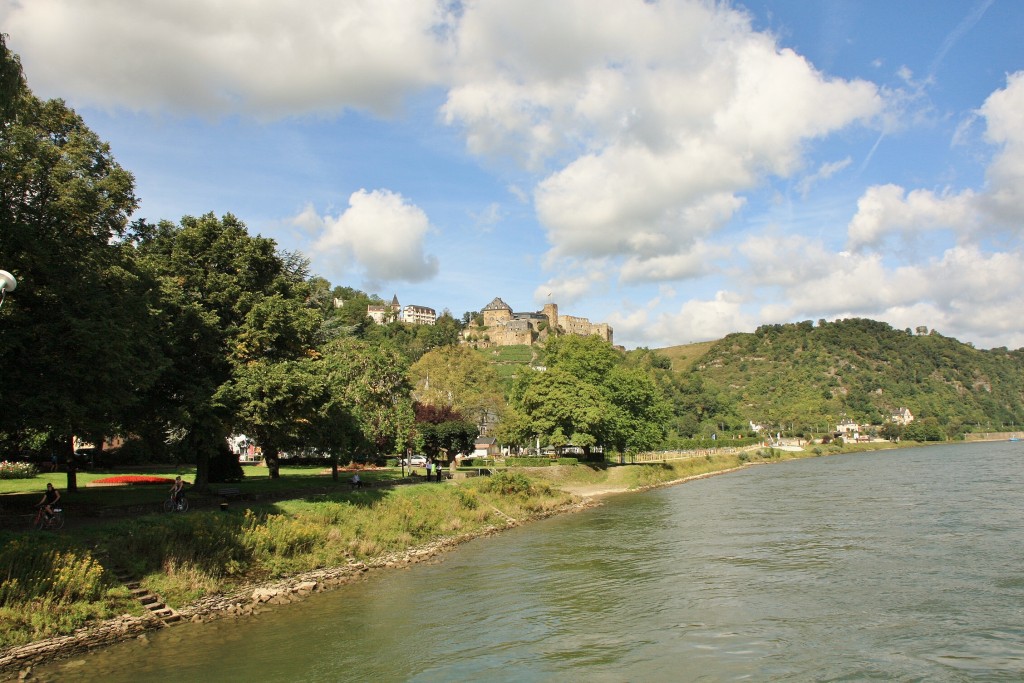 Foto: Vistas del Rhine - St. Goarshausen (Rhineland-Palatinate), Alemania