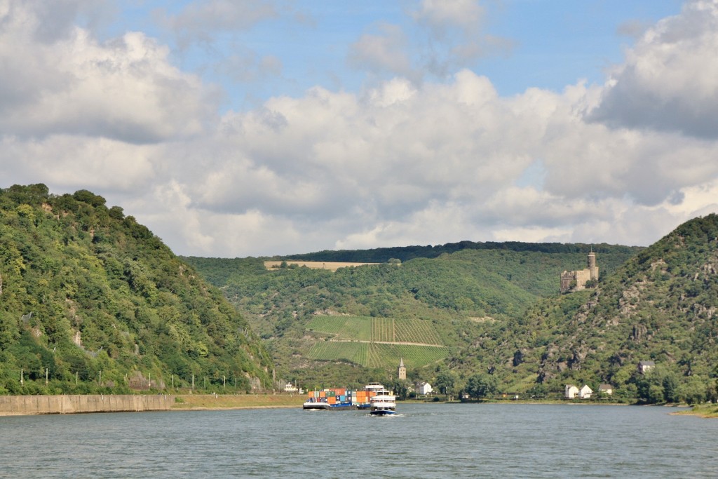 Foto: Vistas del Rhine - St. Goarshausen (Rhineland-Palatinate), Alemania