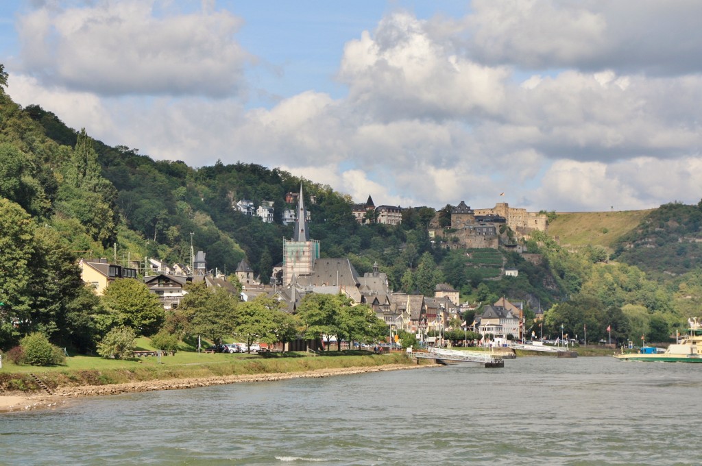 Foto: Vista del pueblo - St. Goarshausen (Rhineland-Palatinate), Alemania