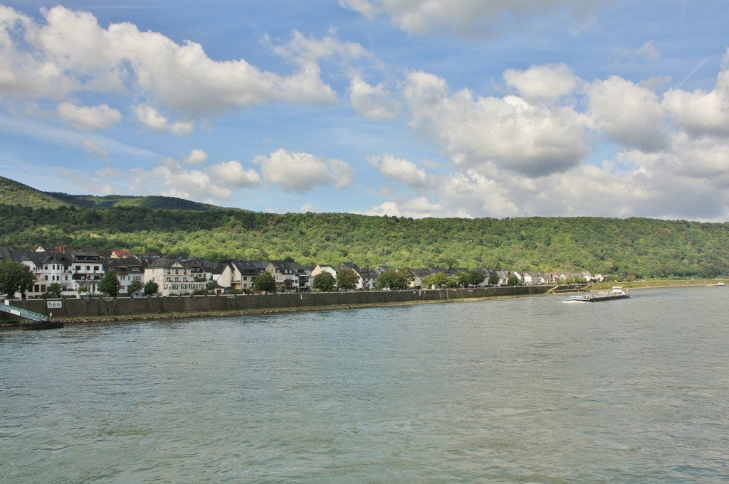 Foto: Vista del pueblo - Bad-Salzig (Rhineland-Palatinate), Alemania