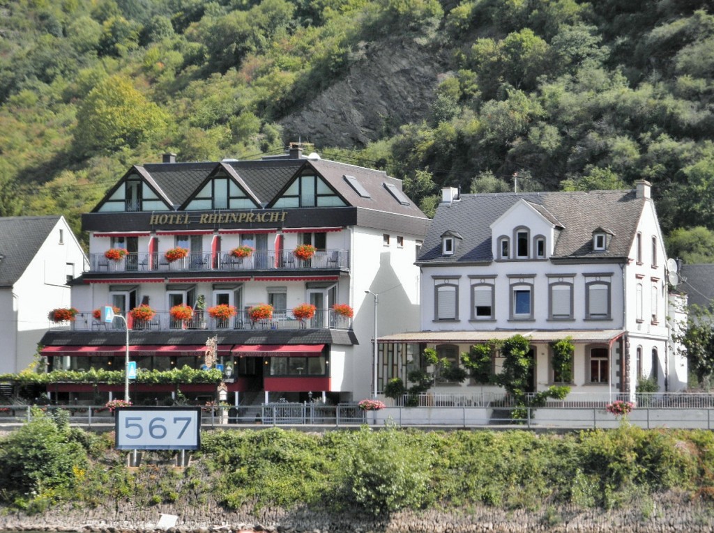Foto: Vista del pueblo - Kamp-Bornhofen (Rhineland-Palatinate), Alemania