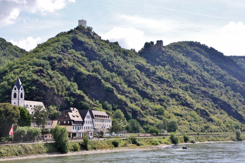 Foto: Vistas desde el  Rhine - Kamp-Bornhofen (Rhineland-Palatinate), Alemania