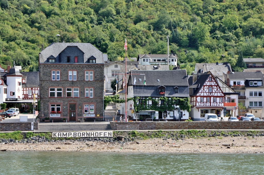 Foto: Vista del pueblo - Kamp-Bornhofen (Rhineland-Palatinate), Alemania