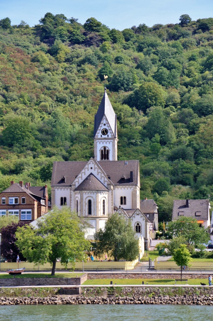 Foto: Vista del pueblo - Kamp-Bornhofen (Rhineland-Palatinate), Alemania