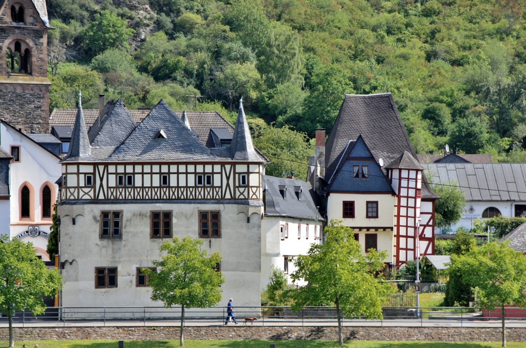 Foto: Vista del pueblo - Kamp-Bornhofen (Rhineland-Palatinate), Alemania