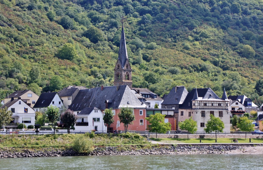 Foto: Vista del pueblo - Kamp-Bornhofen (Rhineland-Palatinate), Alemania