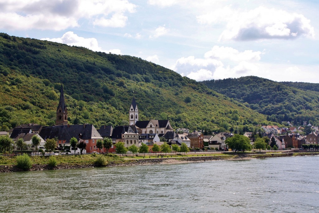 Foto: Vistas desde el  Rhine - Kamp-Bornhofen (Rhineland-Palatinate), Alemania