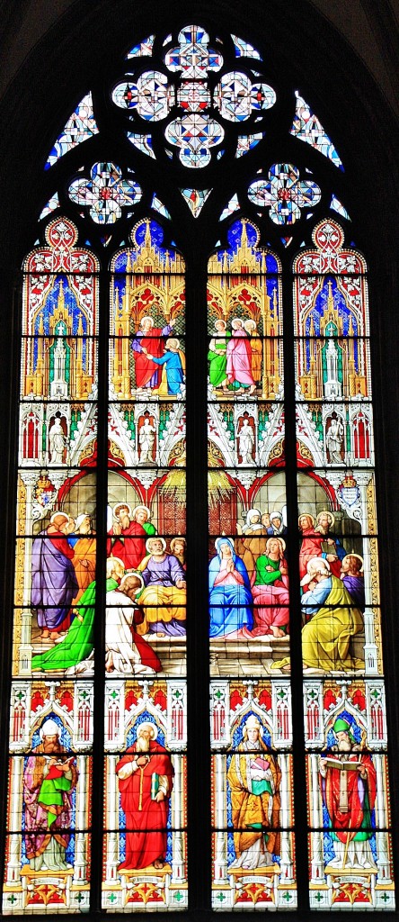 Foto: Vidriera de la Catedral - Köln (Colonia) (North Rhine-Westphalia), Alemania