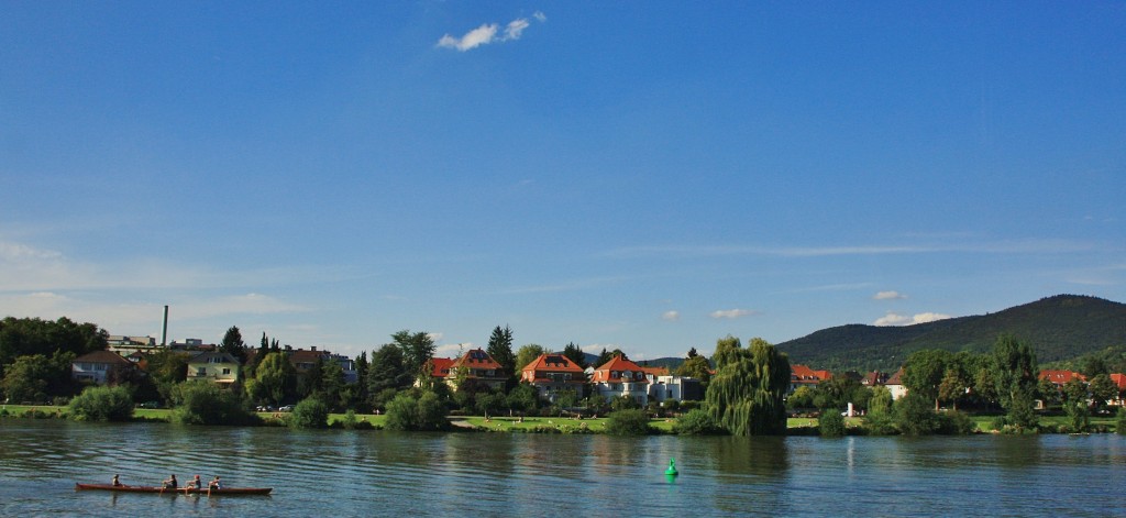 Foto: Ribera del Neckar - Heidelberg (Baden-Württemberg), Alemania