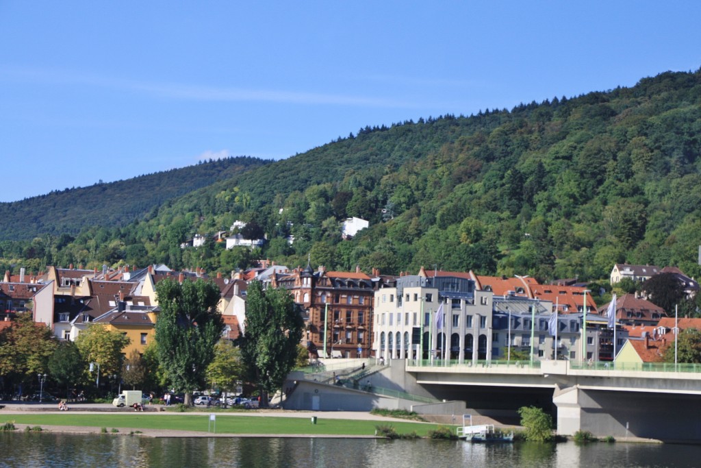 Foto: Ribera del Neckar - Heidelberg (Baden-Württemberg), Alemania