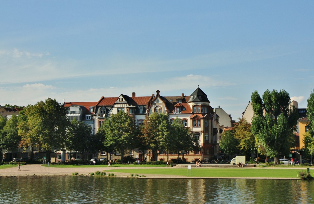 Foto: Ribera del Neckar - Heidelberg (Baden-Württemberg), Alemania