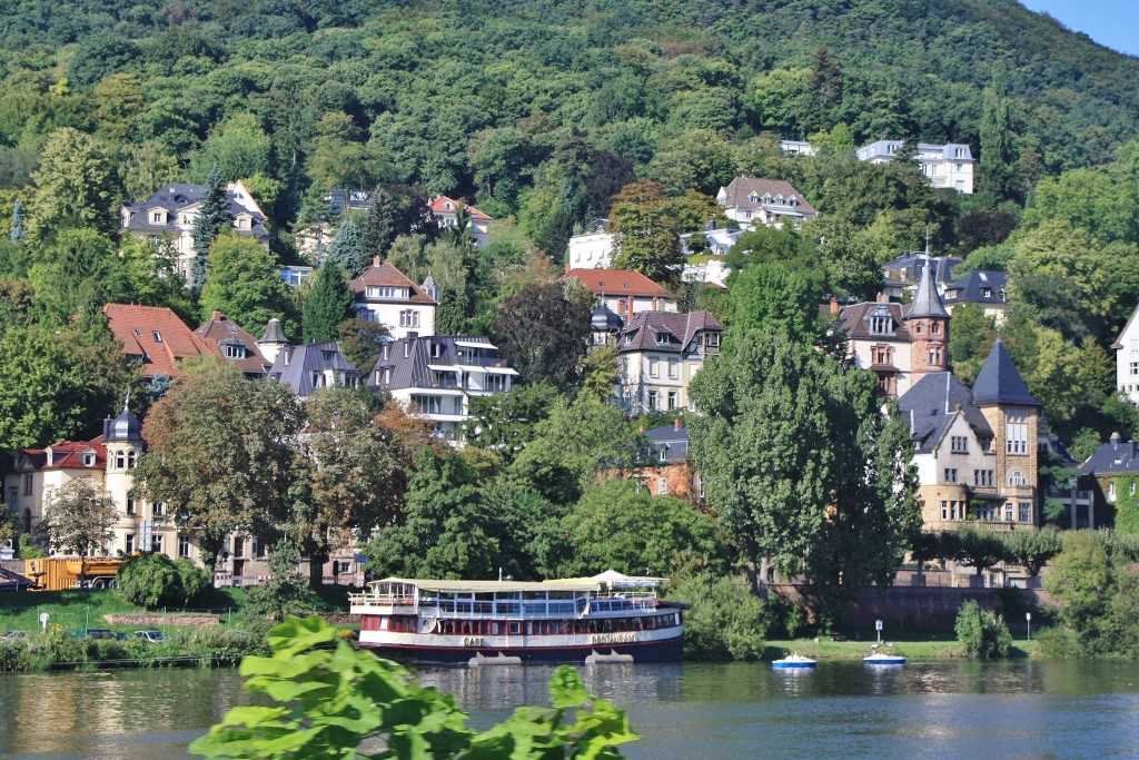 Foto: Ribera del Neckar - Heidelberg (Baden-Württemberg), Alemania