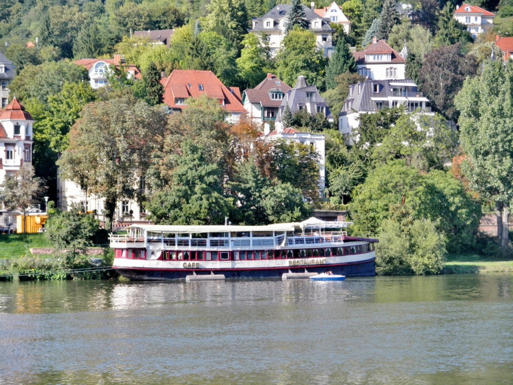 Foto: Ribera del Neckar - Heidelberg (Baden-Württemberg), Alemania