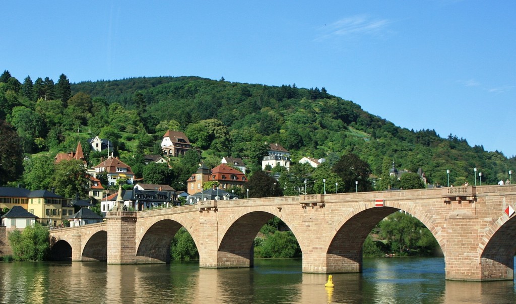 Foto: Puente de Carl Theodor - Heidelberg (Baden-Württemberg), Alemania