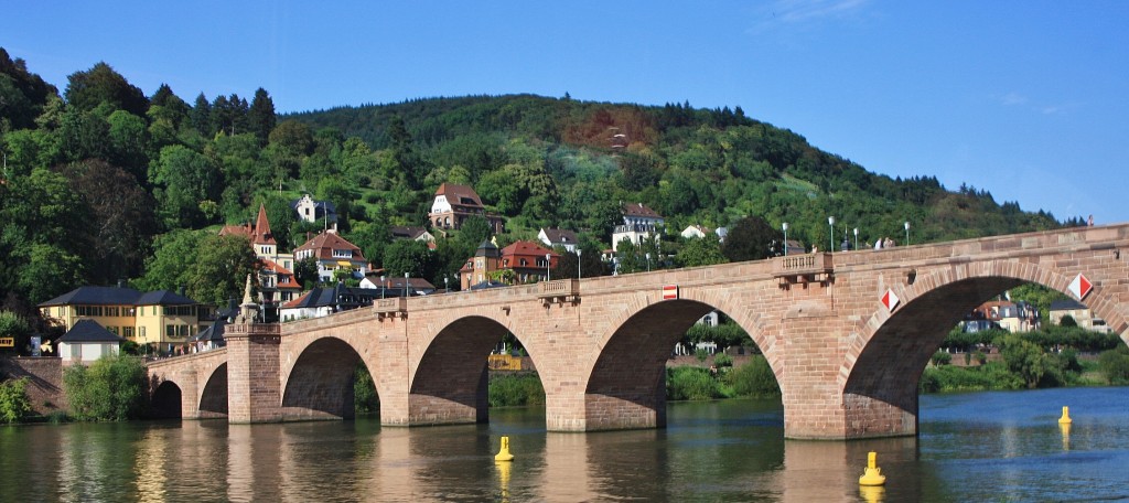 Foto: Puente de Carl Theodor - Heidelberg (Baden-Württemberg), Alemania