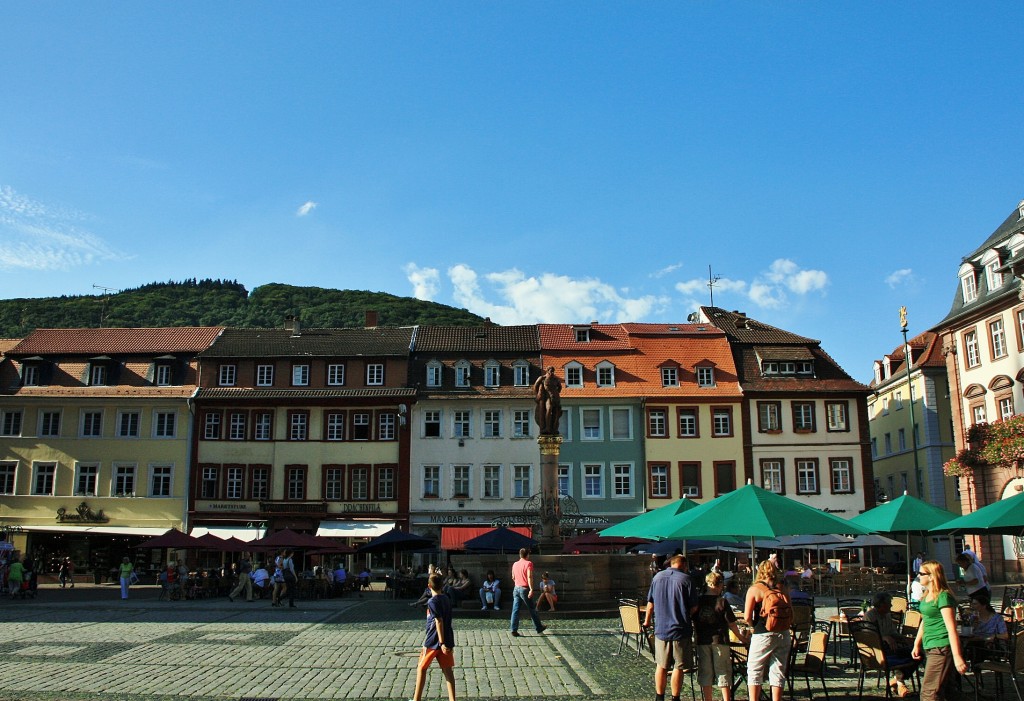 Foto: Plaza del Mercado - Heidelberg (Baden-Württemberg), Alemania