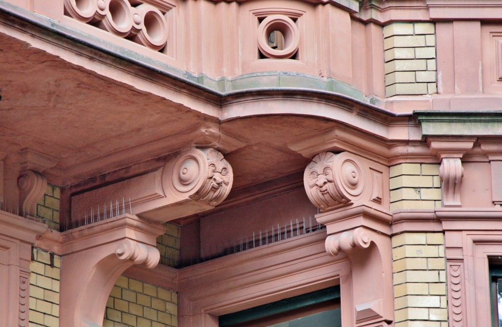 Foto: Detalle de una fachada - Heidelberg (Baden-Württemberg), Alemania