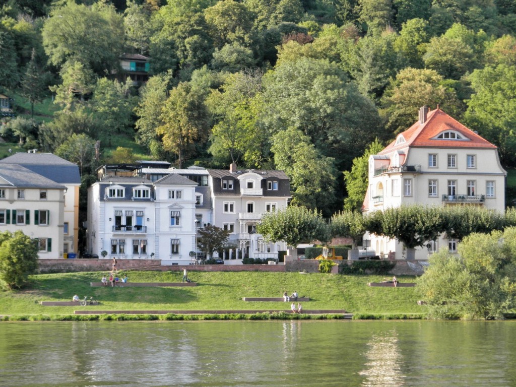 Foto: Ribera del Neckar - Heidelberg (Baden-Württemberg), Alemania