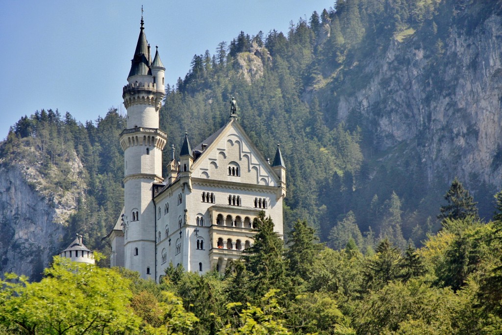 Foto: Castillo de Neuschwanstein - Hohenschwangau (Bavaria), Alemania