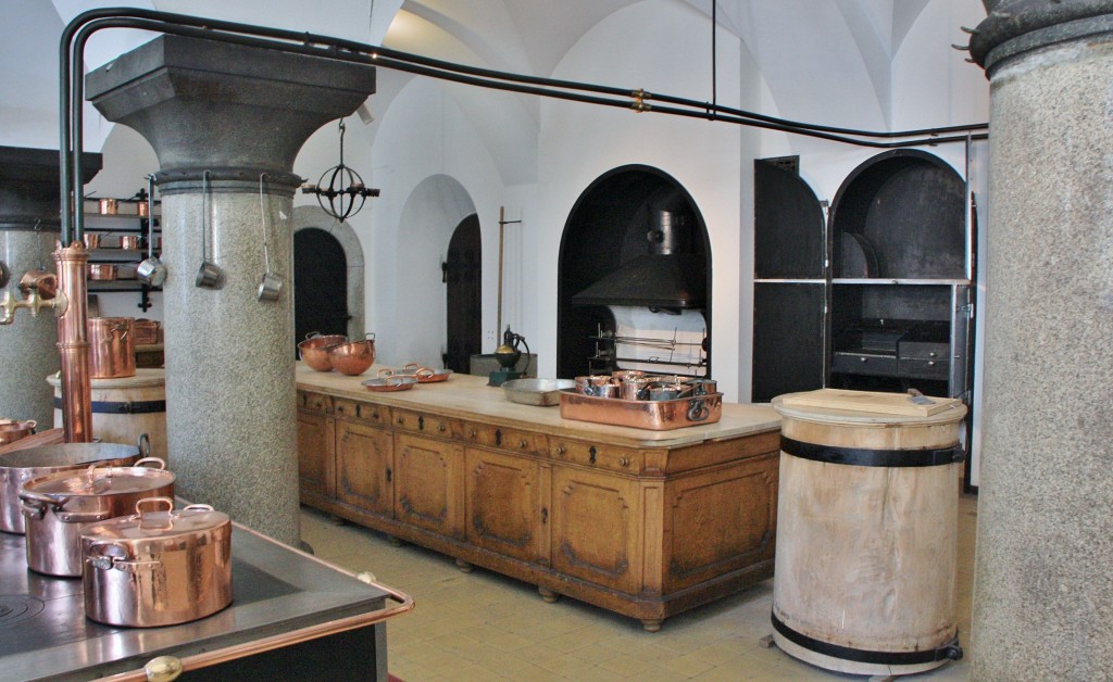 Foto: Cocina del castillo de Neuschwanstein - Hohenschwangau (Bavaria), Alemania