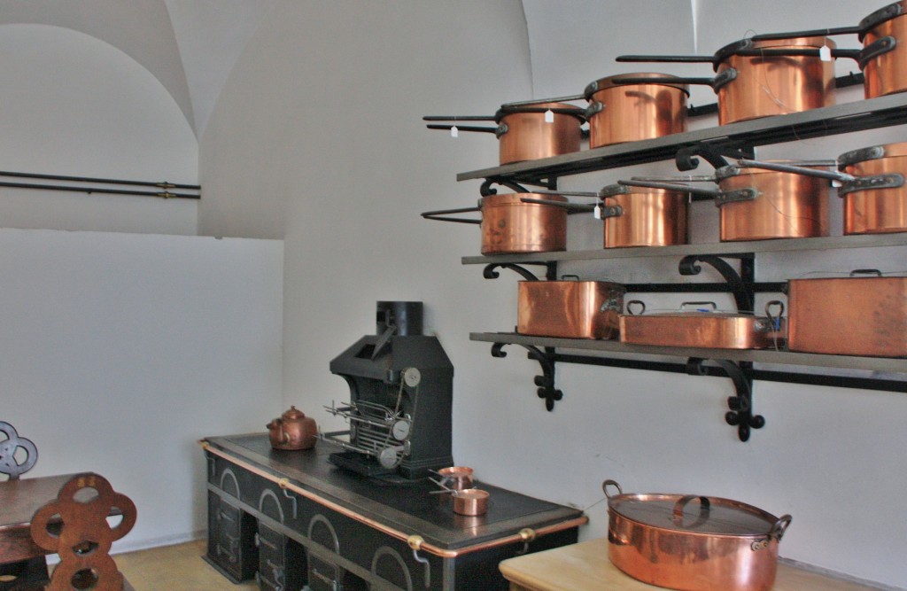 Foto: Cocina del castillo de Neuschwanstein - Hohenschwangau (Bavaria), Alemania