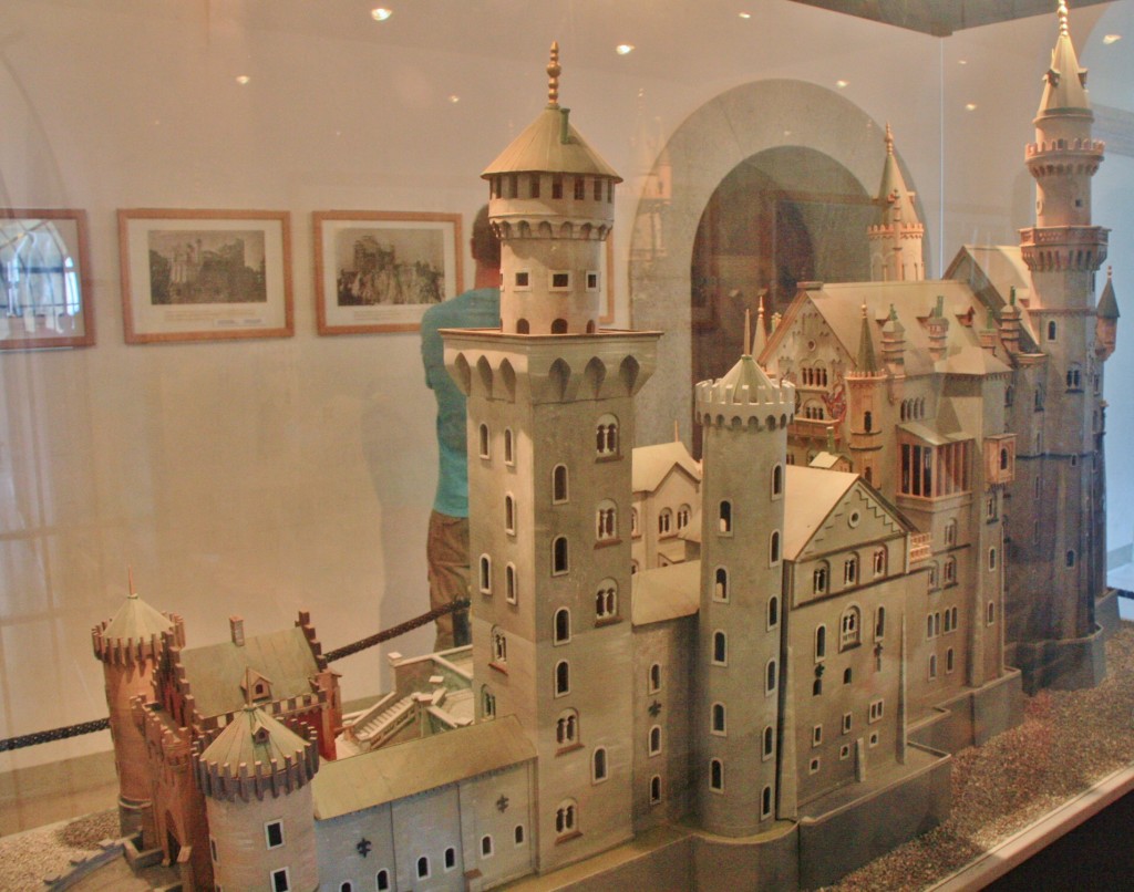 Foto: Maqueta del castillo de Neuschwanstein - Hohenschwangau (Bavaria), Alemania