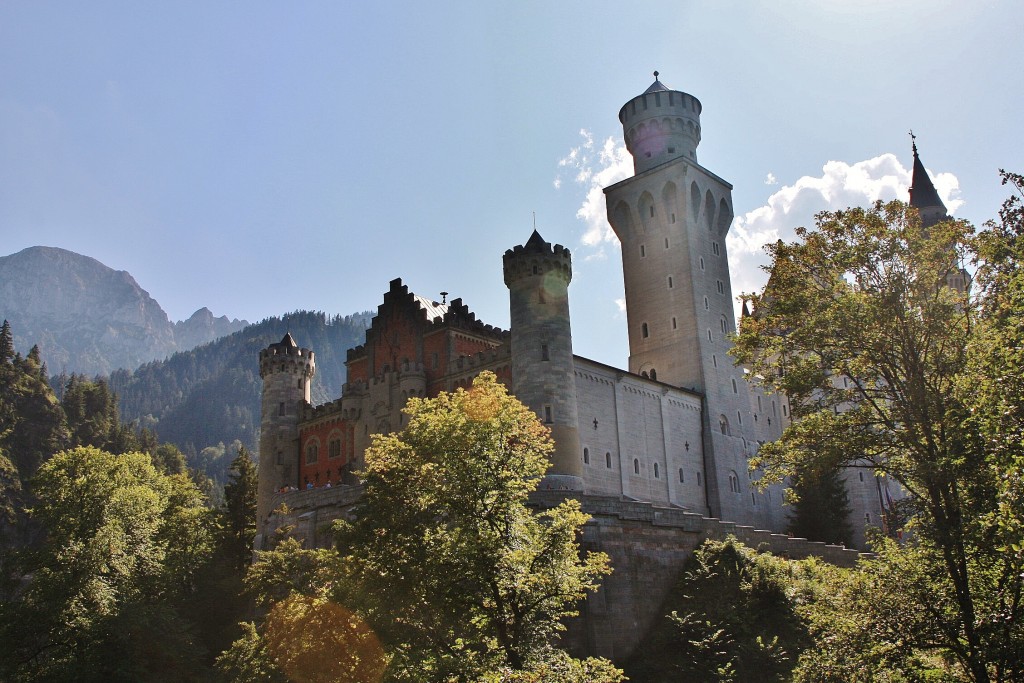 Foto: Castillo de Neuschwanstein - Hohenschwangau (Bavaria), Alemania
