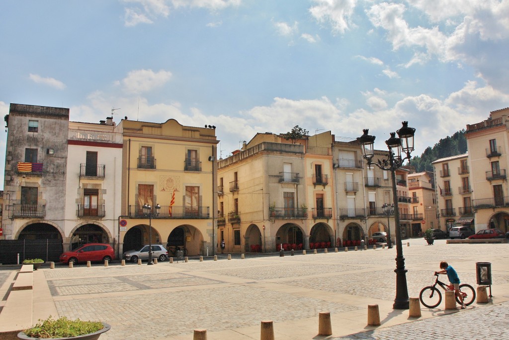 Foto: Plaza Mayor - Amer (Girona), España