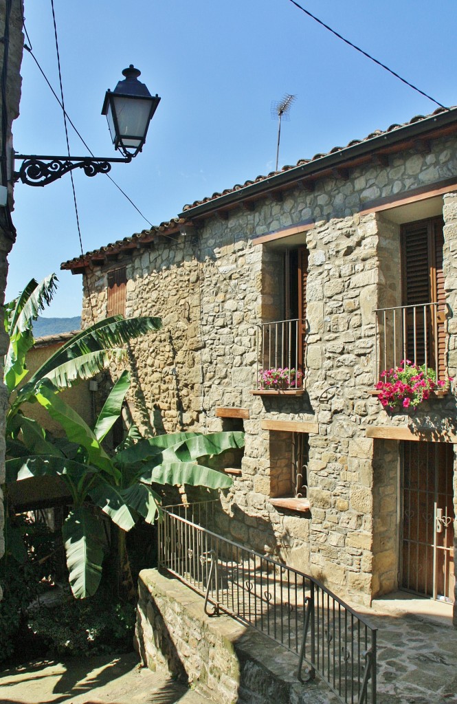 Foto: Vista del pueblo - El Mallol (La Vall d´en Bas) (Girona), España