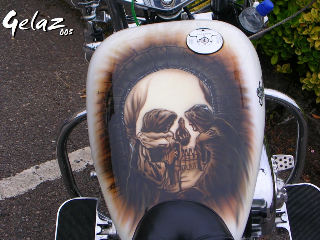 Foto: Harley-davidson/perlora-asturias/jun 2005 - Perlora (Carreño) (Asturias), España