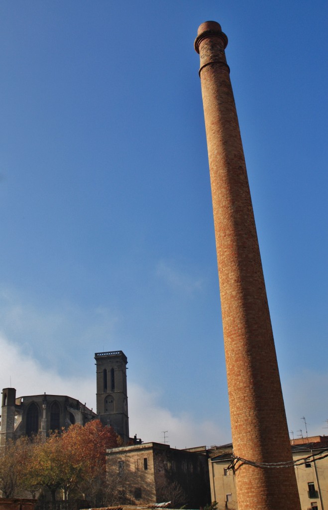 Foto: Vista de la ciudad - Manresa (Barcelona), España