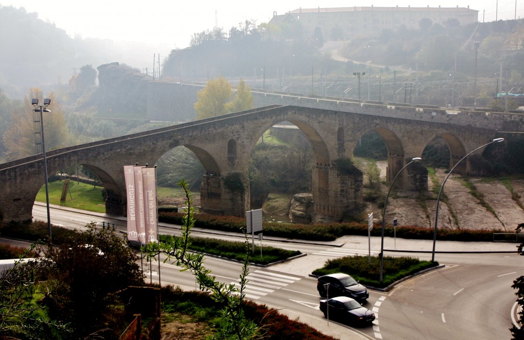 Foto: Puente Viejo - Manresa (Barcelona), España