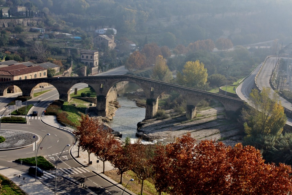 Foto: Puente Viejo - Manresa (Barcelona), España