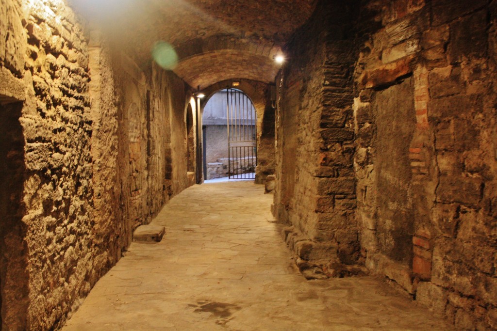 Foto: Calle del Balç (calle medieval) - Manresa (Barcelona), España