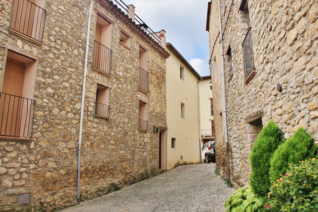 Foto: Vista del pueblo - Oix (Girona), España