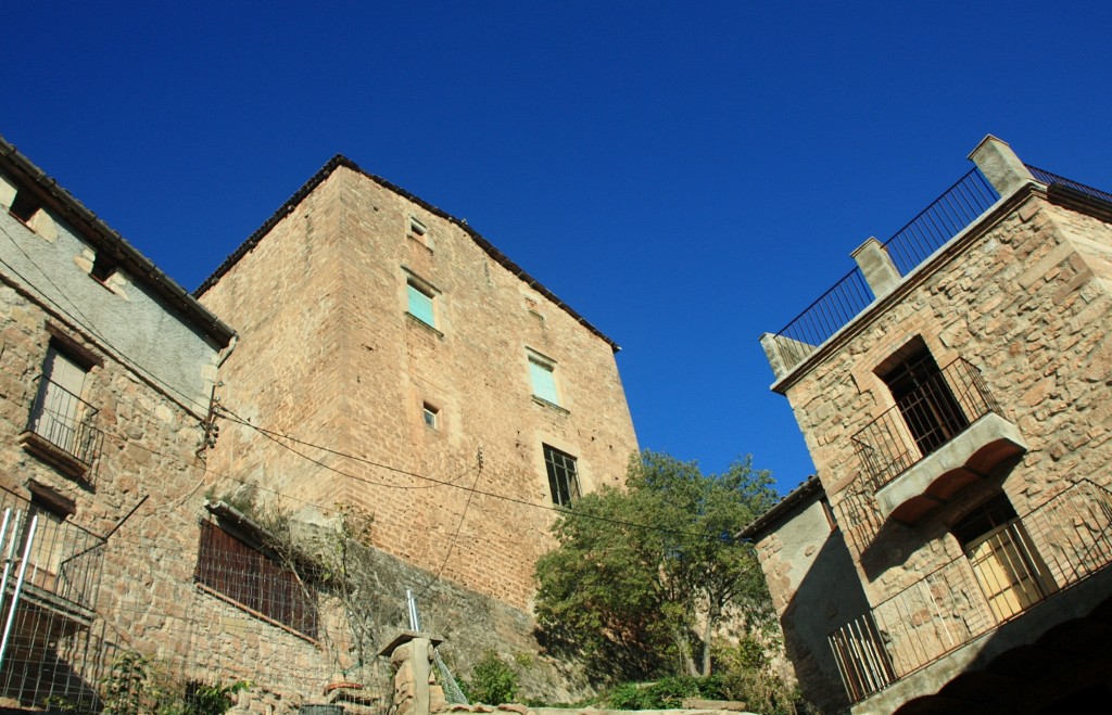 Foto Vista del pueblo Rajadell (Barcelona), España