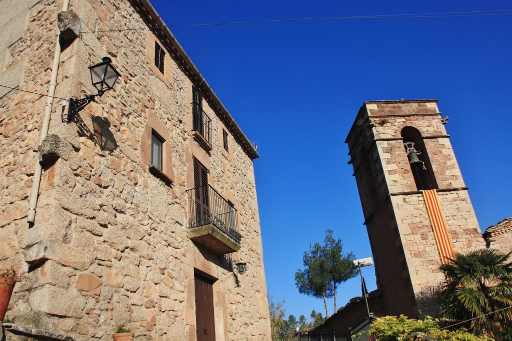 Foto: Vista del pueblo - Rajadell (Barcelona), España