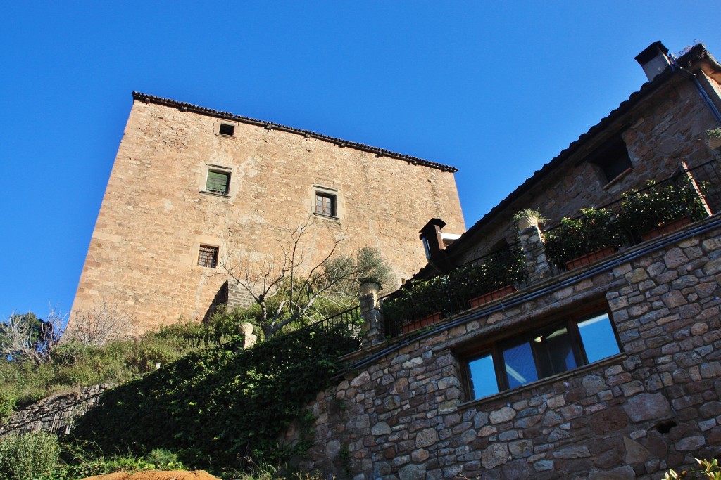 Foto Vista del pueblo Rajadell (Barcelona), España