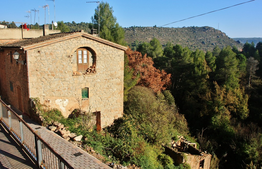 Foto: Vista del pueblo - Rajadell (Barcelona), España