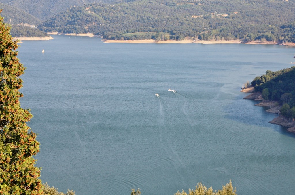 Foto: Vista del pantano - Vilanova de Sau (Barcelona), España