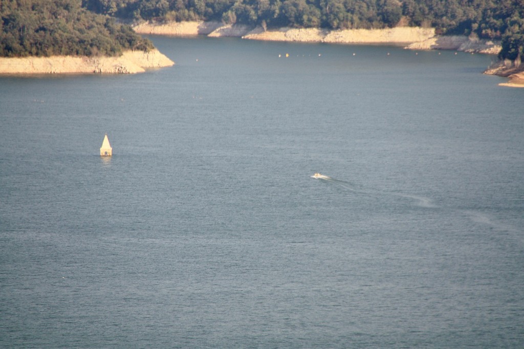 Foto: Vista del pantano - Vilanova de Sau (Barcelona), España