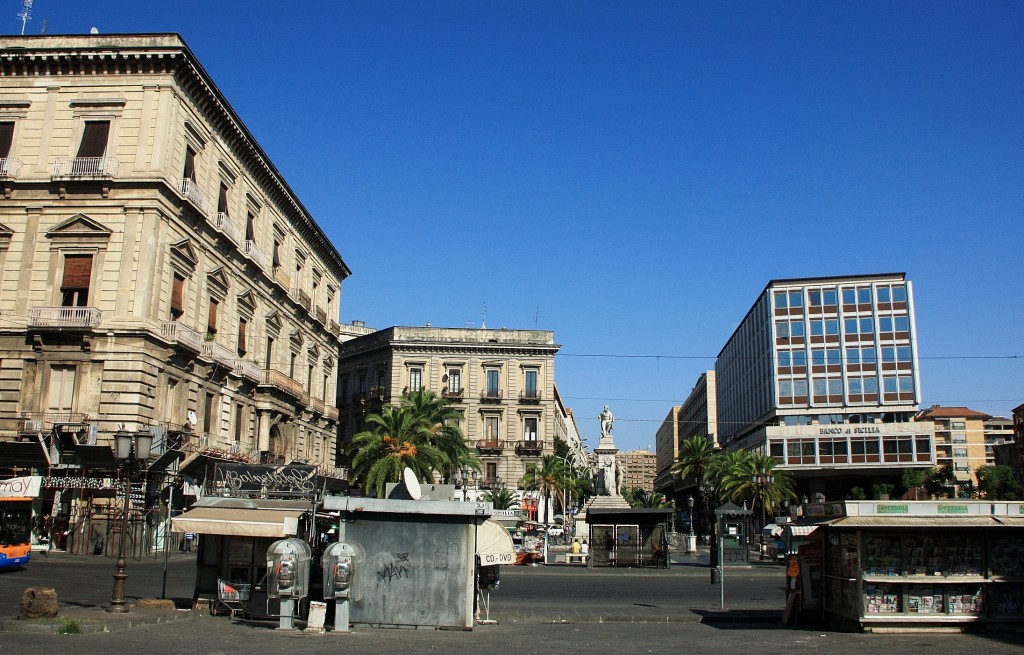 Foto: Plaza Stesicoro - Catania (Sicily), Italia
