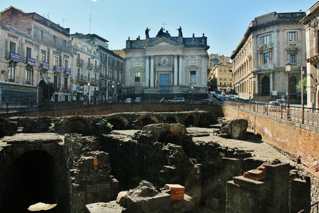 Foto: Anfiteatro romano - Catania (Sicily), Italia
