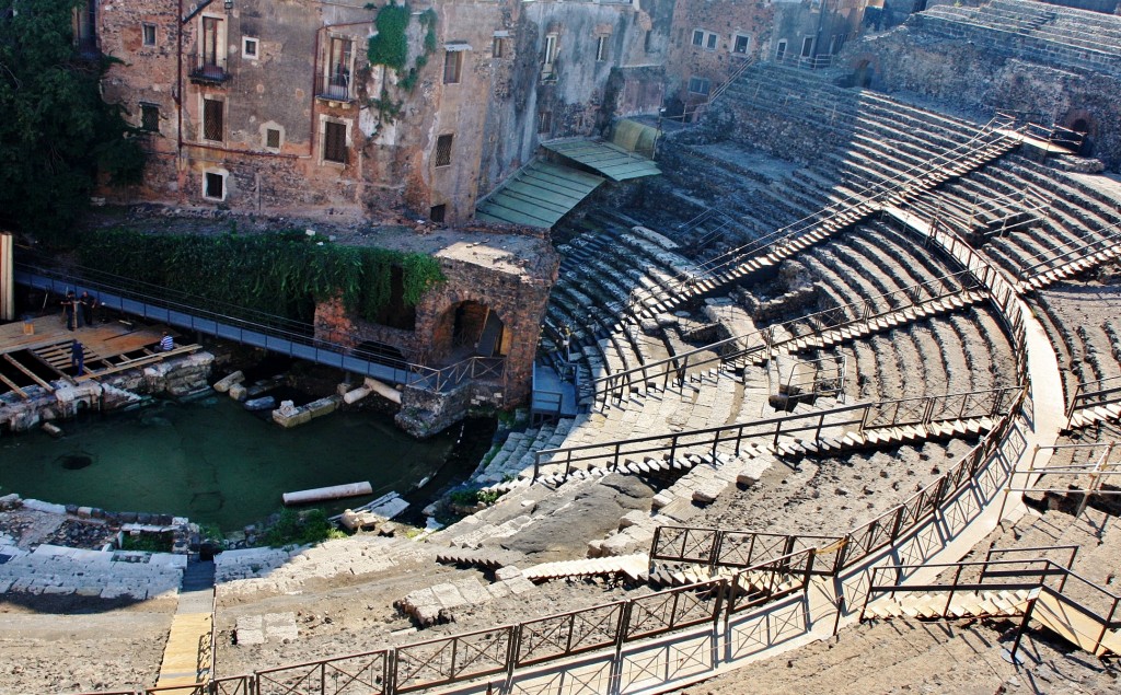 Foto: Teatro Romano - Catania (Sicily), Italia