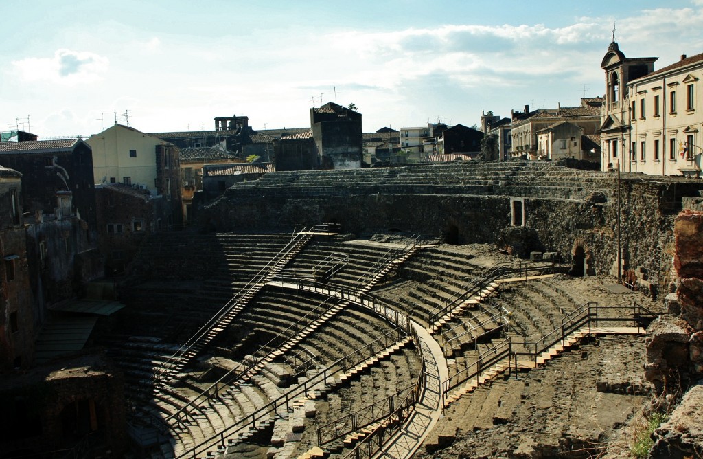 Foto: Teatro Romano - Catania (Sicily), Italia