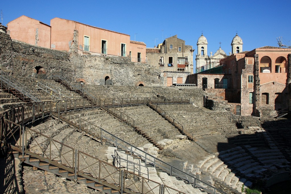 Foto: Teatro Romano - Catania (Sicily), Italia