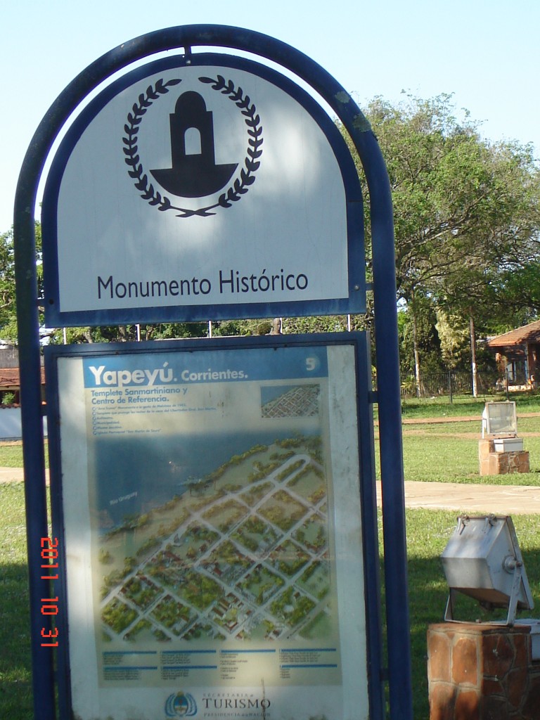 Foto: Ruinas de la casa natal del Gral. San Martín - Yapeyú (Corrientes), Argentina