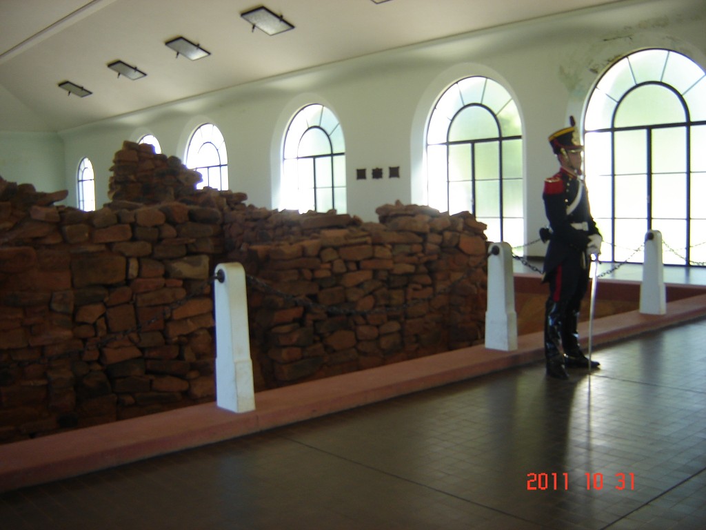 Foto: Ruinas de la casa natal del Gral. San Martín - Yapeyú (Corrientes), Argentina