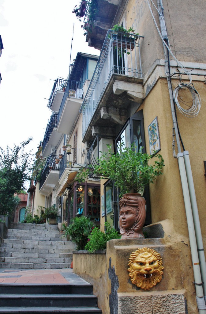 Foto: Vista de la ciudad - Taormina (Sicily), Italia